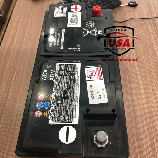 Bình ắc quy Audi A8  - 3D0915105G