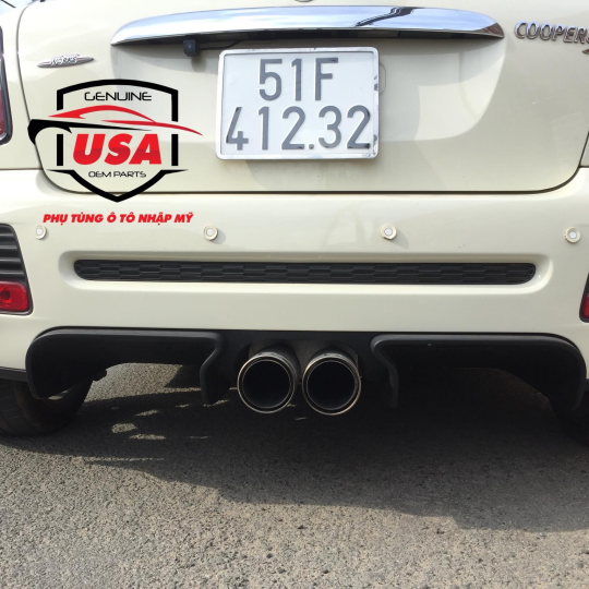 Ốp dứơi cản sau Thể thao JCW cho Mini cooper  