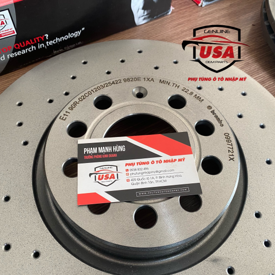 Đĩa thắng hiệu suất Brembo 