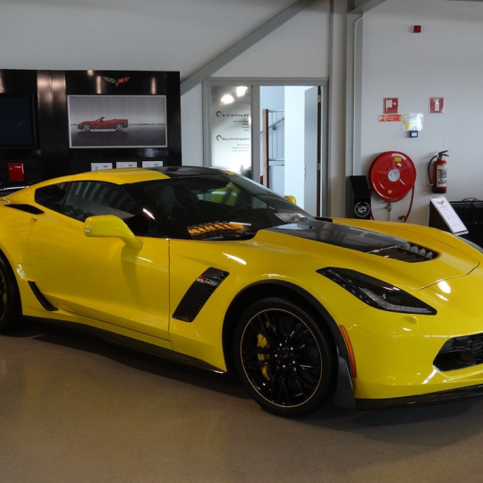 Lồng vè trước Chevrolet Corvetee Z06