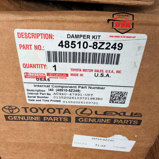 Phuộc nhúng trước Toyota Camry USA