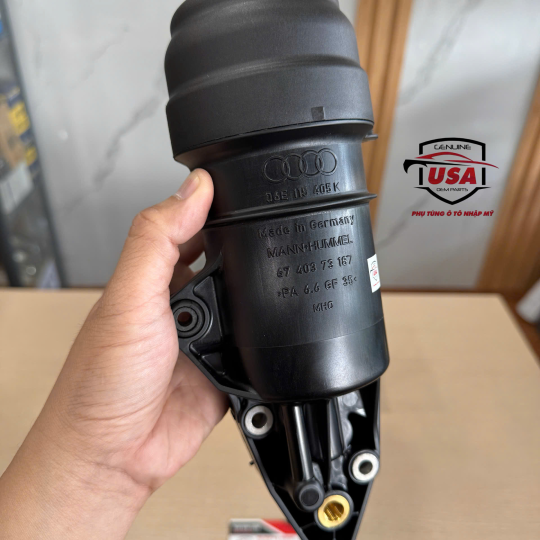 Cốc lọc dầu Audi Q7 -  06E115405C  