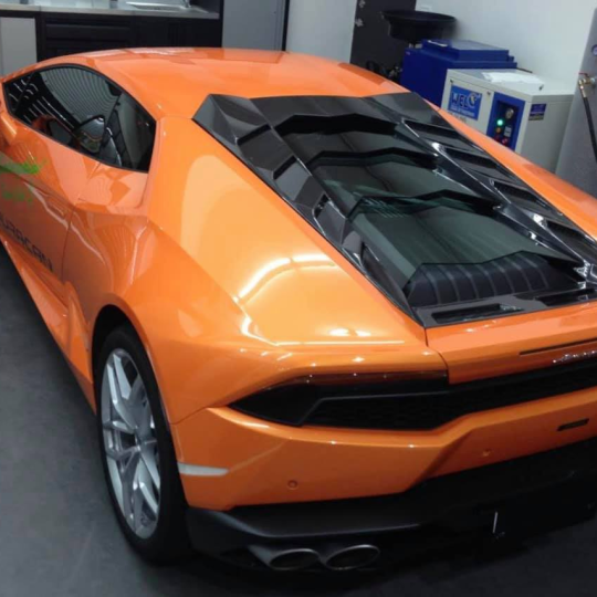 Nắp kiếng carbon khoang động cơ Lamboghini Huracan LP610