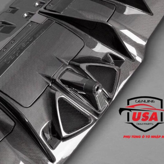 Ốp cản sau carbon Ferrari 488 - Rear Diffuser carbon  