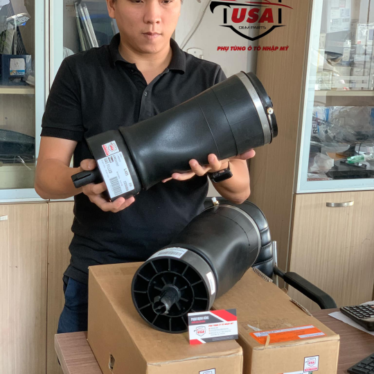 Bầu hơi phuộc sau Landrover Ranger Rover HSE 