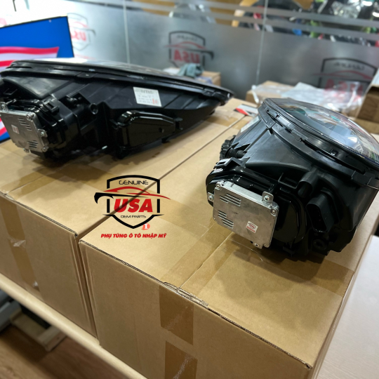 Đèn pha Led nâng cấp cho Porsche Cayenne 