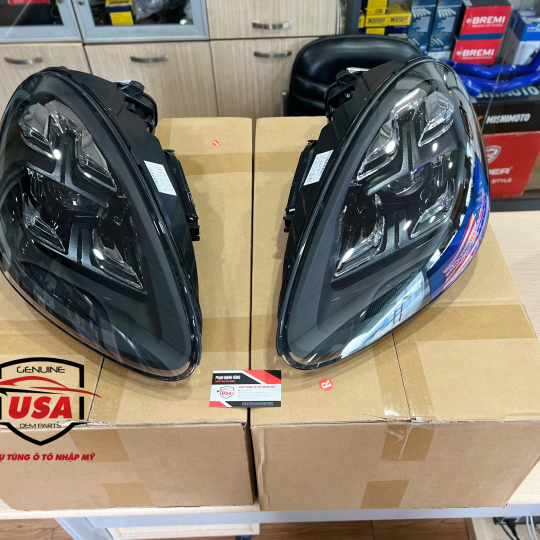 Đèn pha Led nâng cấp cho Porsche Cayenne 