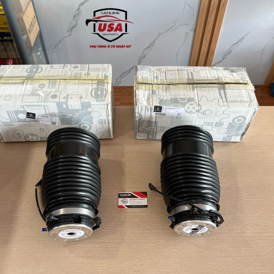 Bầu hơi phuộc sau Mercedes E400 