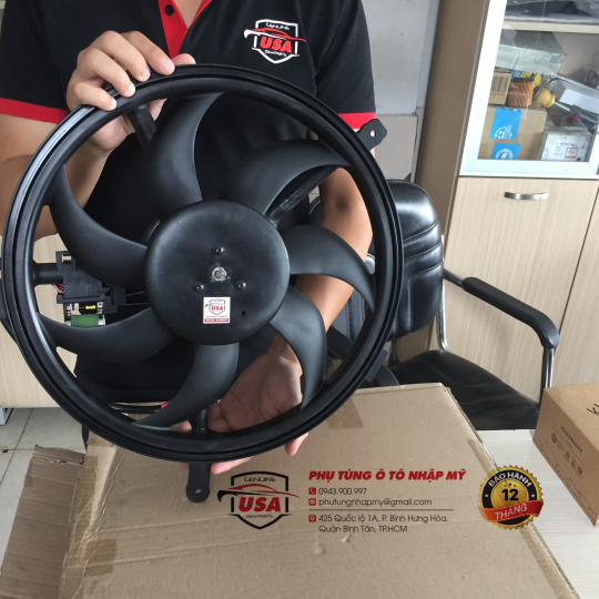 Quạt giải nhiệt  động cơ mini cooper R56 