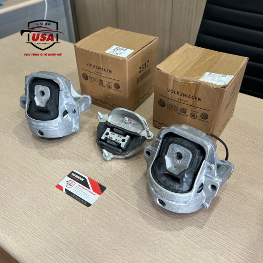 Bộ cao su chân máy , chân số Audi A5 -B8  