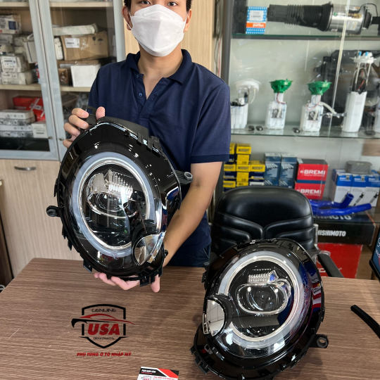 Đèn pha nâng cấp Full Led Mini Cooper R55 , R56 , R57