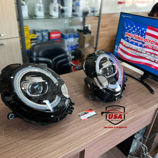 Đèn pha nâng cấp Full Led Mini Cooper R55 , R56 , R57