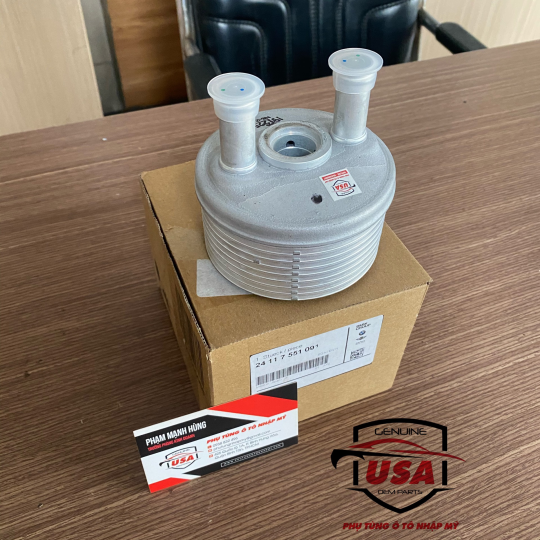 Két giải nhiệt dầu hộp số mini cooper R55 , R56 , R57 - 24117551091