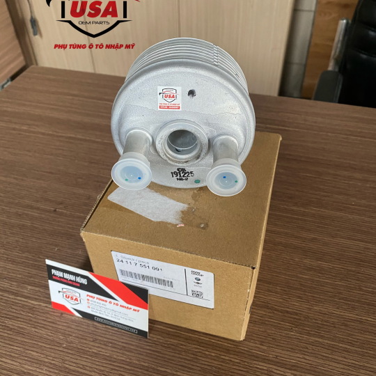 Két giải nhiệt dầu hộp số mini cooper R55 , R56 , R57 - 24117551091