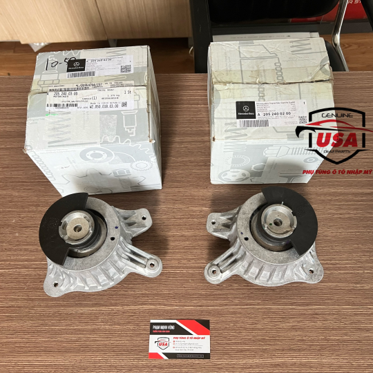Cao su chân máy Mercedes C250 , C300 - A2052400200    -  A2052400300
