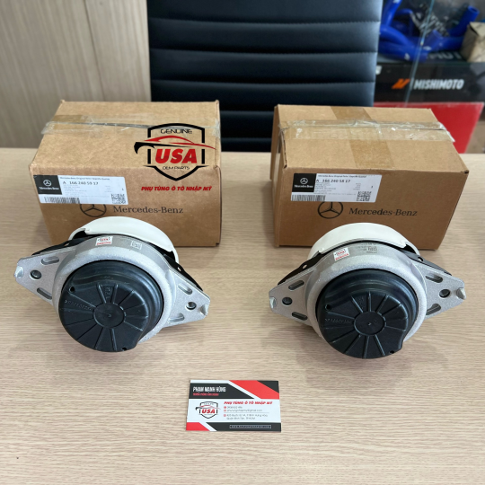 Cao su chân máy Mercedes GLE 43 AMG 