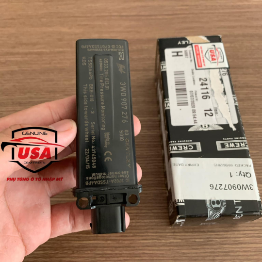Hộp Điều khiển áp suất lốp Bentley continental  - 3W0907276 