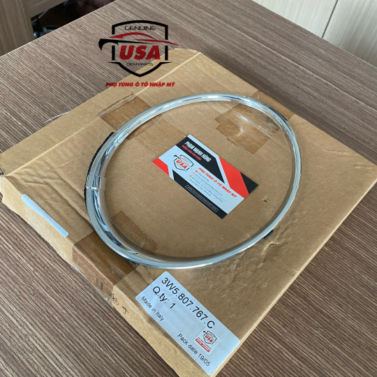Viền crome đèn Bentley Continental  - 3W5807767C 