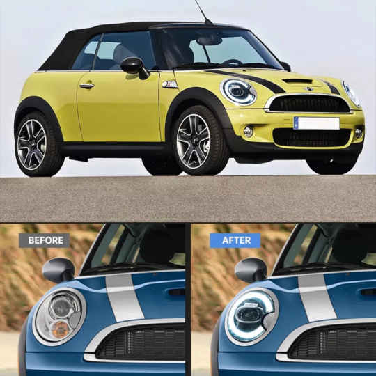 Đèn pha Led cho Mini Cooper R55 , R56 