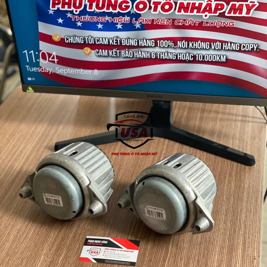 Cao su chân máy  Mercedes E200 - A2122407217