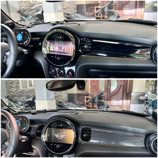 Bộ ốp vân 3D nâng cấp cho Mini Cooper LCI 2  