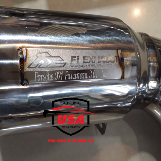 ỐNG XẢ HIỆU SUẤT Fi  PORSCHE PARAMERA 3.0 -  971 -2018