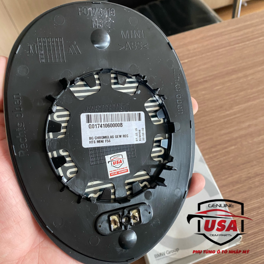 Kiếng hậu mini cooper R56 - 51167366040