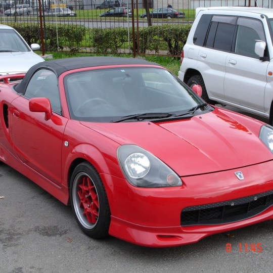 Bộ mui vải xếp liền kiếng sấy Toyota MR-S 