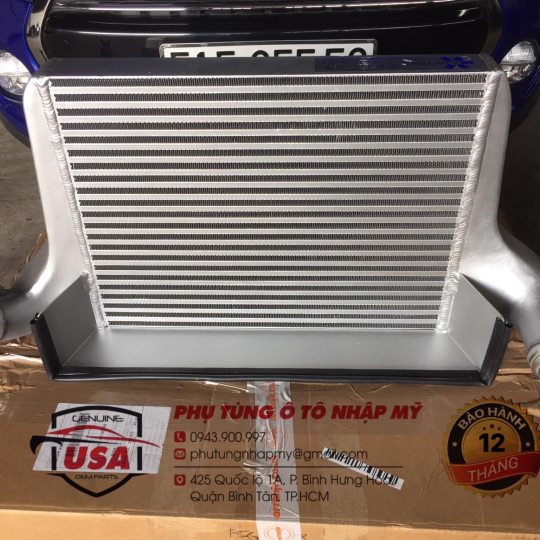 Supper Intercooler  tăng hiệu suất cho mini cooper F55 -F56 từ 2014 -2019  