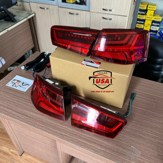 Đèn hậu nâng cấp cho Audi A6 