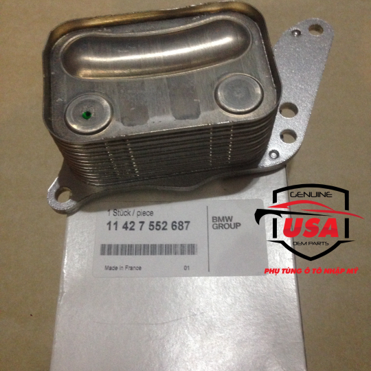 Két giải nhiệt nhớt động cơ Mini Cooper R56