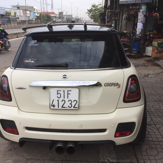 Body kit JCW cho Mini cooper R56 - Mẫu 2013 JCW 