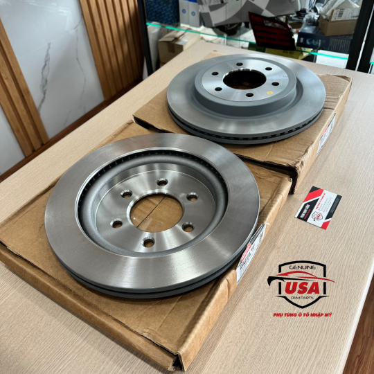 Đĩa phanh sau Ford F150  - JL3Z-2C026-B  