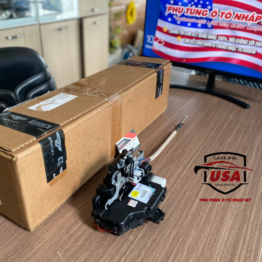 Cụm khoá cửa sau Bentley Continental  - 3D4839015S