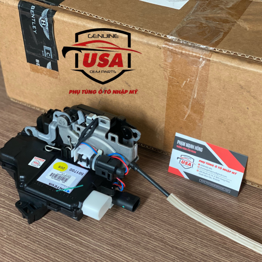Cụm khoá cửa sau Bentley Continental  - 3D4839015S