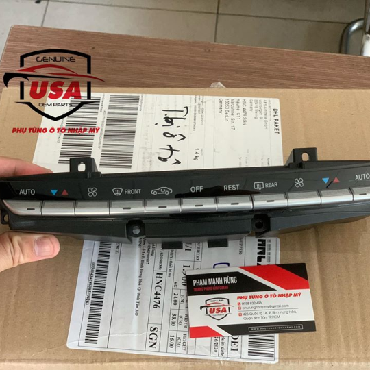 Hệ thống điều khiển máy lạnh Mercedes S500 