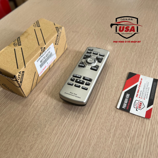 Remote khiển  hệ thống giải trí Toyota Sienna  