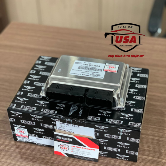 Hộp điều khiển nâng hạ phuộc Bentley Continental Flying Spur - 3W5907553A 