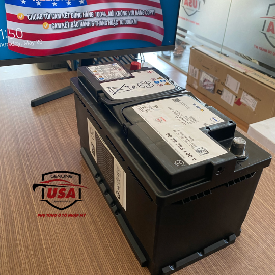 Bình điện Mercedes GLS 350  - A0019828208 