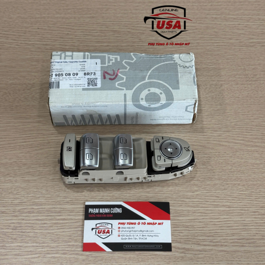 Công  tắc chỉnh kiếng tổng Mercedes S400 , S500 