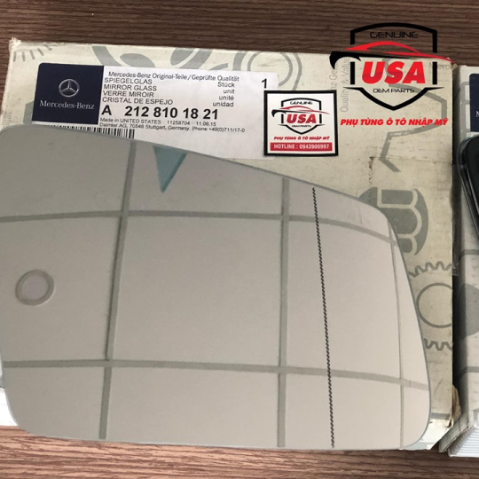 Mặt kiếng Mercerdes E Class W212 - A2128101821  - A2128102521
