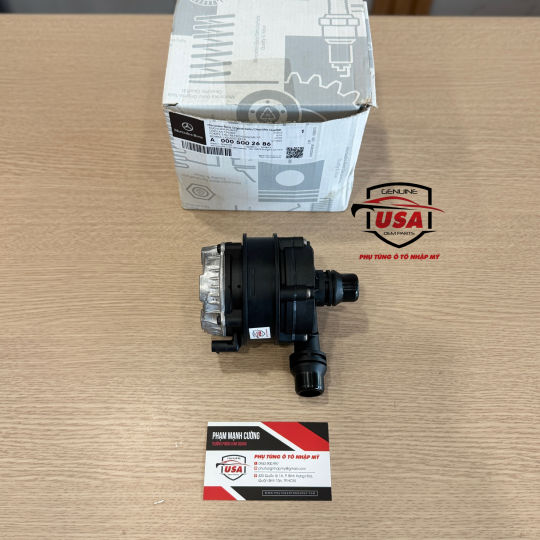 Bơm nước phụ Mercedes C , GLC , E - A0005002686 
