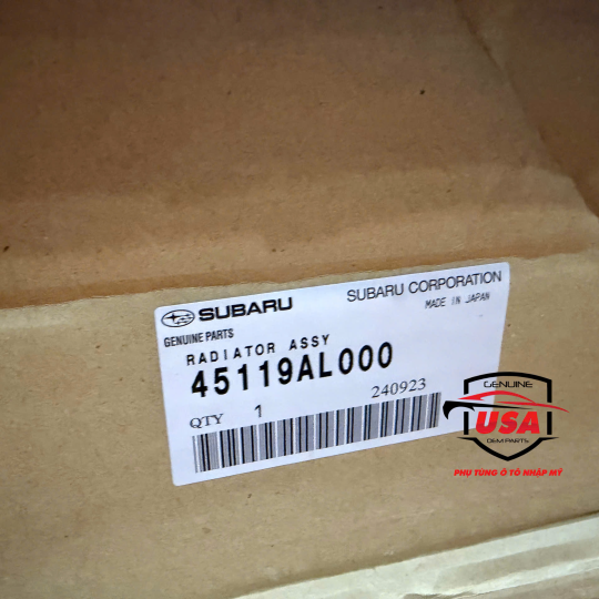 Két  nước động cơ Subaru OutBack 3600cc 
