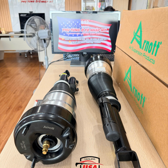 Phuộc hơi trước thích ứng mặt đường Arnott USA Mercedes S400 , S500  